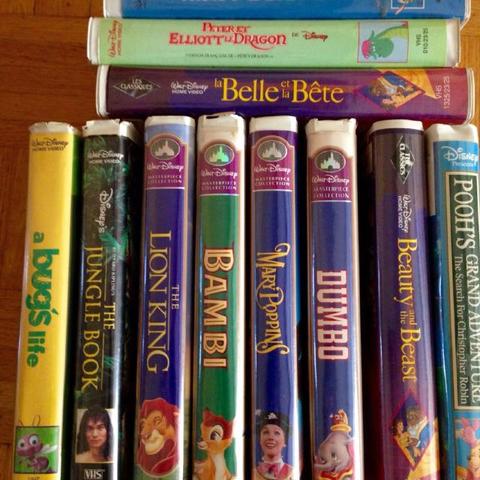 Comencé a ver películas en VHS