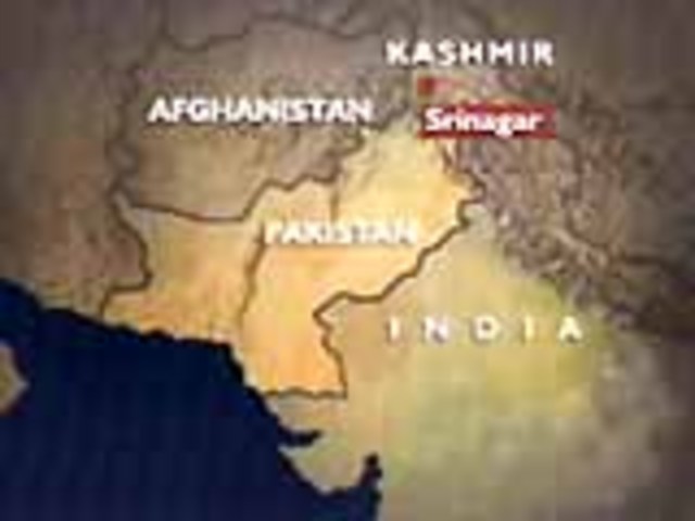 First battle over Kashmir