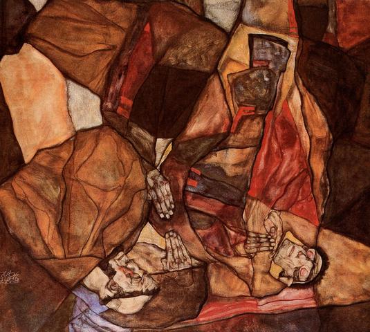 E. Schiele, Agonia, 1912