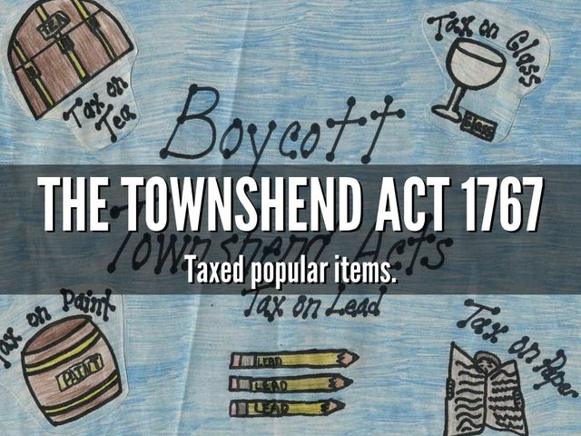 Townsend act