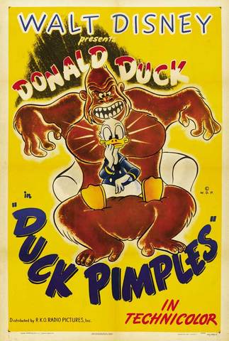 Duck Pimples is released featuring Donald Duck