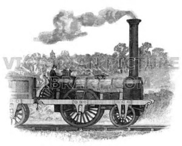 STEPHENSON'S STEAM LOCOMOTIVE
