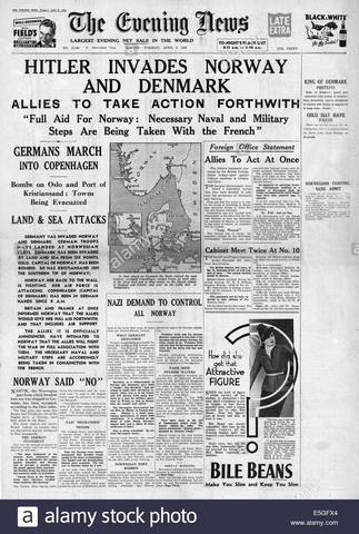 Hitler Launches a Surprise Invasion