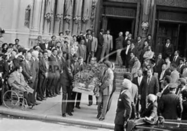 Jackie Robinson dies