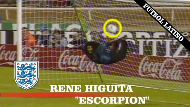 El escorpion del loco Higuita