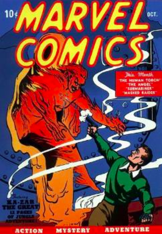 First Marvel Comic