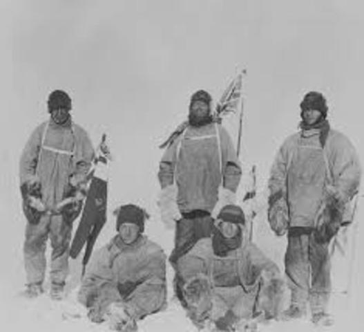 Carsten Borchgrevink leads a British Expedition to Antarctica.