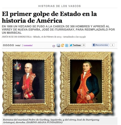 Golpe de Estado contra el virrey Iturrigaray