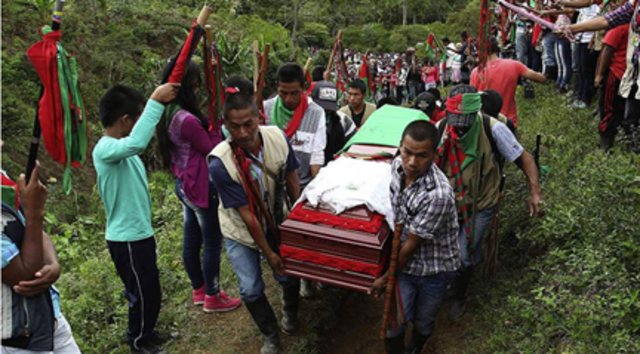 REPORTE DE VICTIMAS INDIGENAS