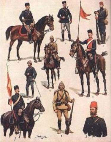 Turecko (Osmanská říše) vstupuje do války na straně Německa a R-U