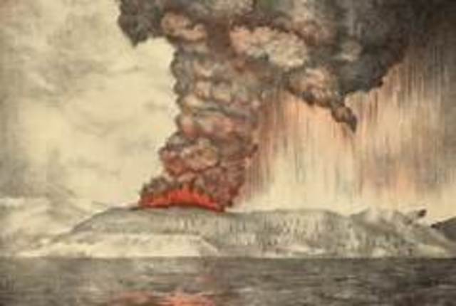 Krakatoa Eruption (Java/Sumatra)
