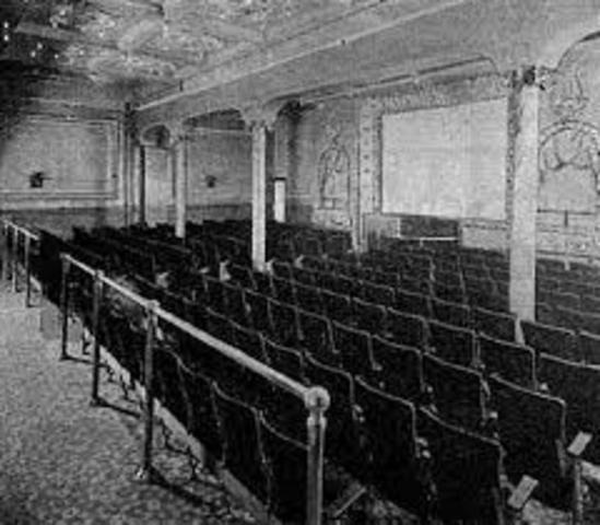 First movie theater