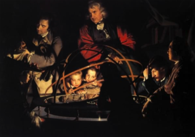 A Philosopher Given a Lecture at the Orrery