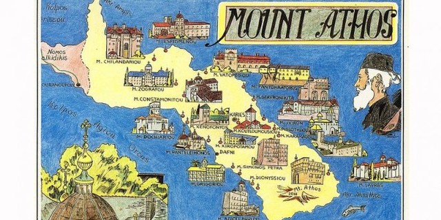 Grèce - Mont Athos (religieux)