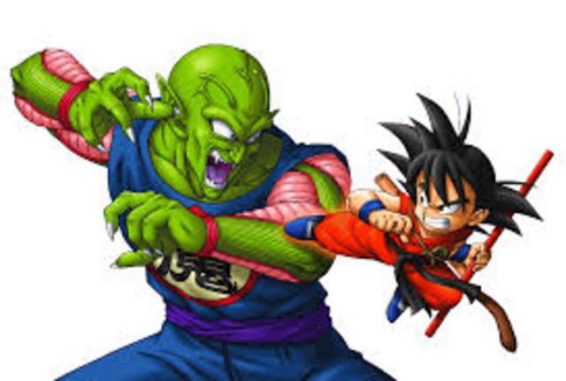 goku pelea con picoro
