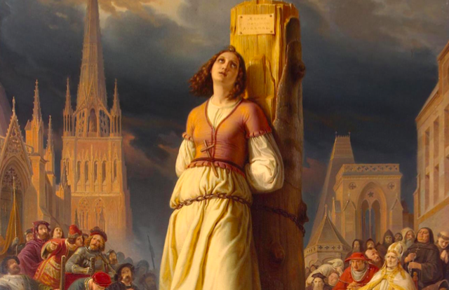 Joan of Arc Burned at the Stake