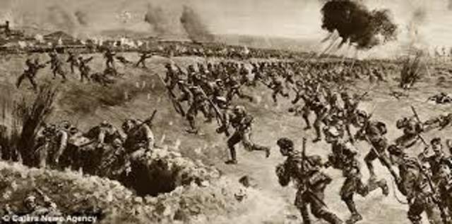 start of the battle of loos