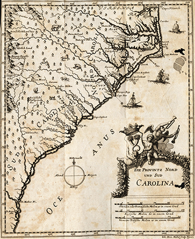 Division of North & South Carolina