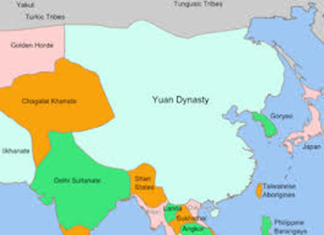 The Yuan Dynasty (AD 1276-1368)