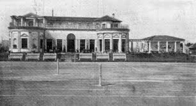 Tennis Clubhouse von Giorgio Muzio