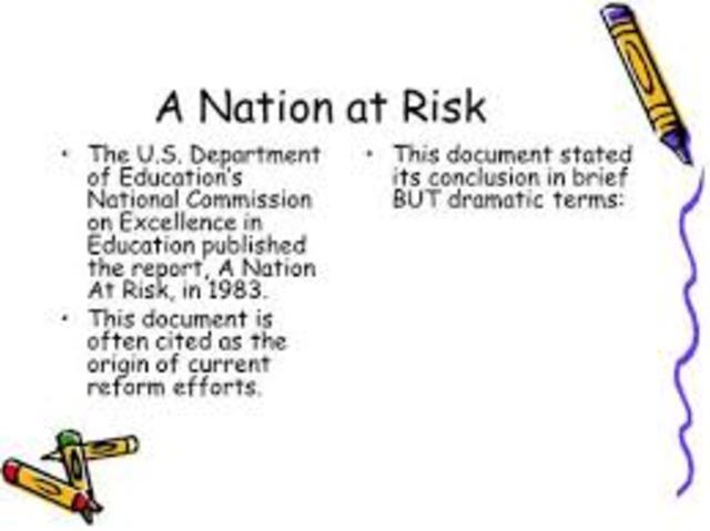 Nation At Risk Report