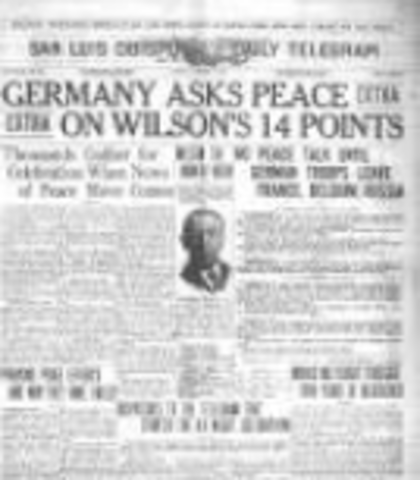 Woodrow Wilson’s Fourteen Points
