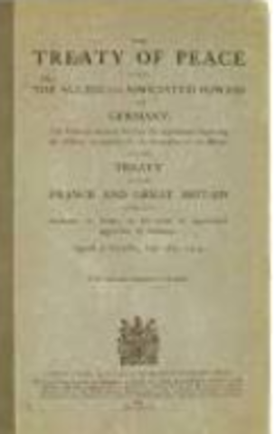 Treaty of Versailles