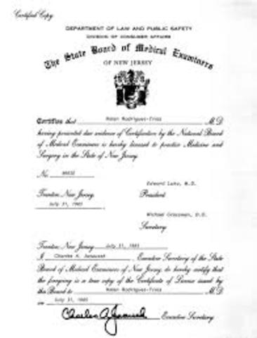 Medical License Bill Passes