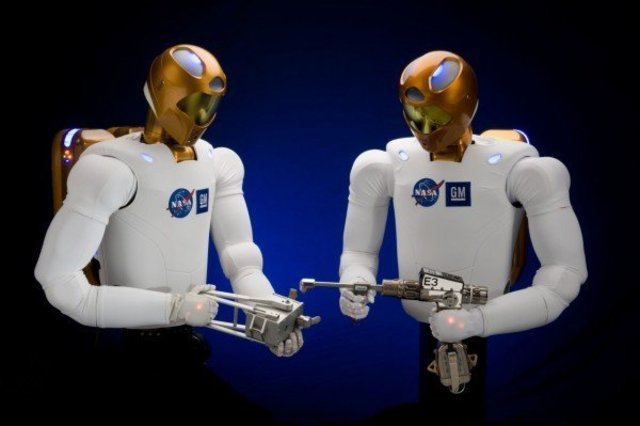 Robot humanoide utilizado como astronauta