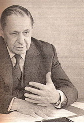 Alsogaray ministro de economía.