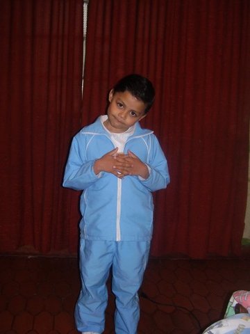 Mi primer día en el colegio .