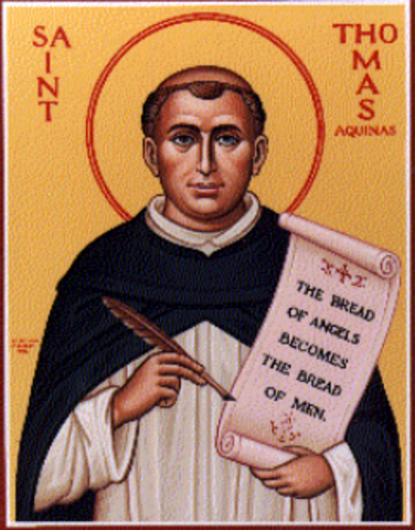 Santo Tomás de Aquino (1225-1274)