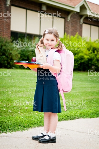 Mi primer día en el colegio.