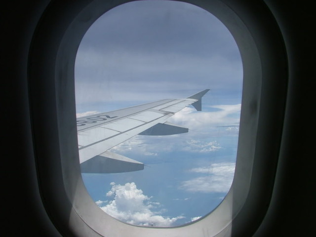 mi primer viaje en avion