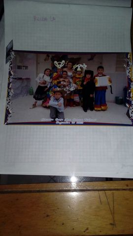 MI PRIMERA PRESENTACION DEL COLEGIO