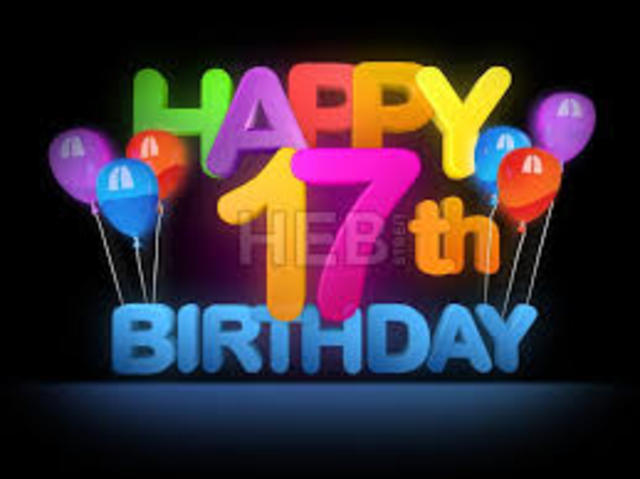 T.J.'s 17th birthday