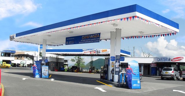 Red de estaciones de servicio