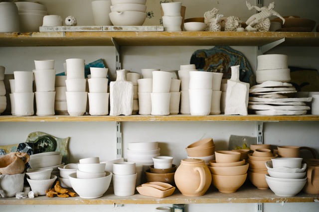 modern pottery