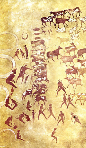 Grotschildering veeteelt