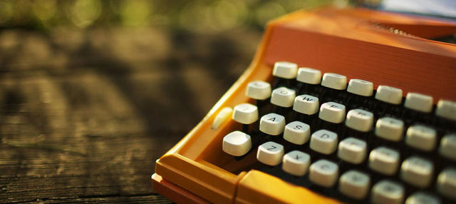 La máquina de escribir