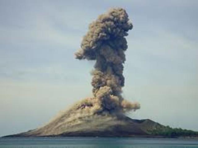 Krakatoa Eruption (Java/Sumatra