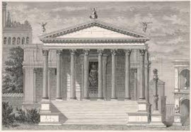 The temple of Jupiter Stater