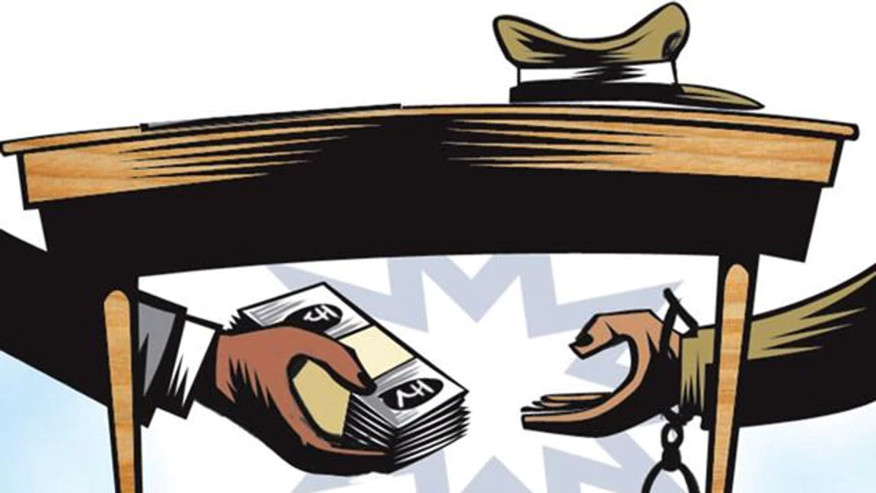 Corruption among officers is very common