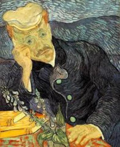 Portrait of Dr. Gachet - Vincent Van Gogh