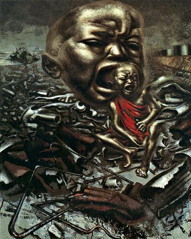 David Alfaro Siqueiros' Echo of a Scream