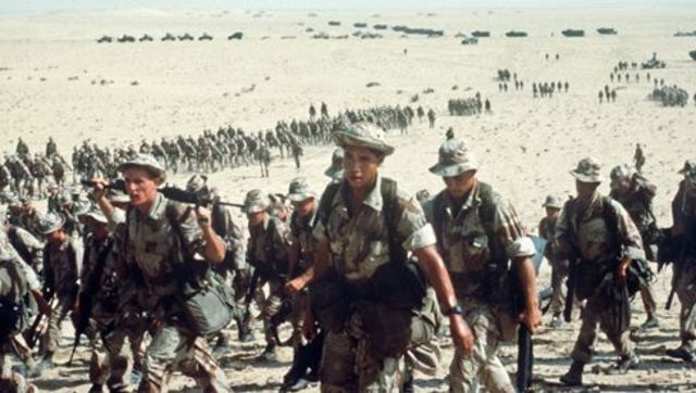 U.S. troops stationed in Saudi Arabia