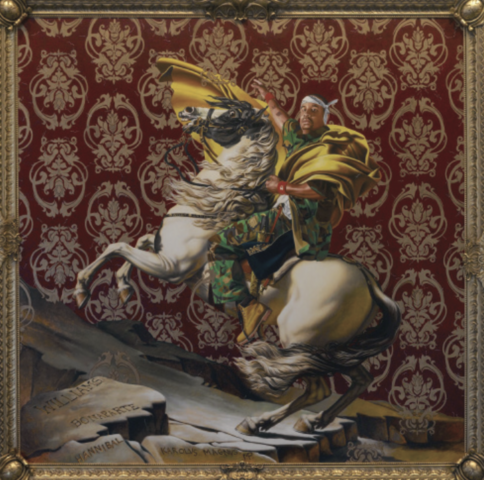 Napoleon leading the Army Over the Alps