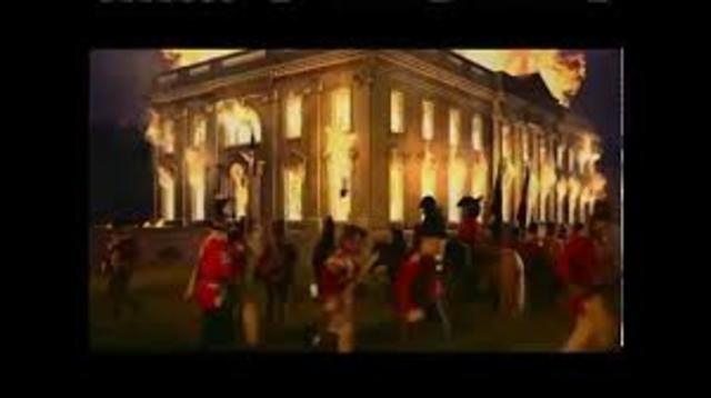 White Housed Burned Down!