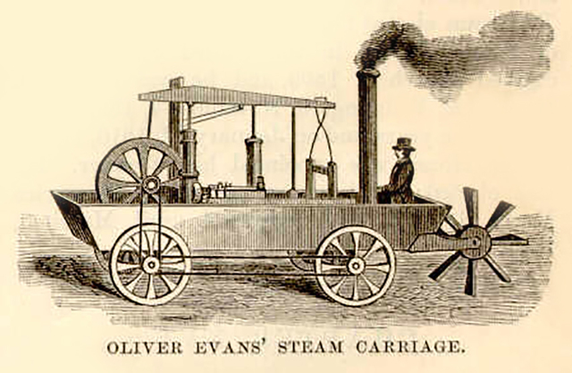 First US patent car
