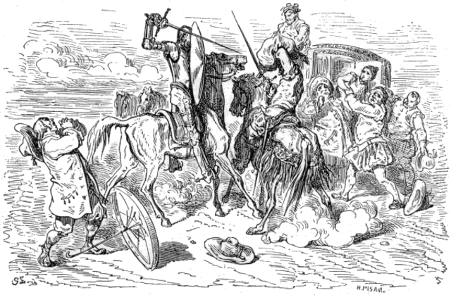 Capitulo lV: Se pelea con los mercaderes